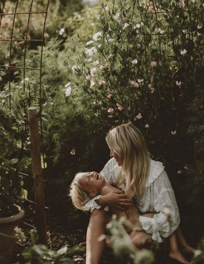 mom and babe pic